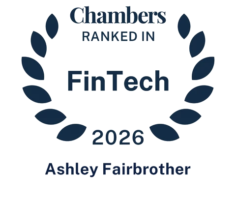 Chambers Ranked In FinTech 2026 – Ashley Fairbrother