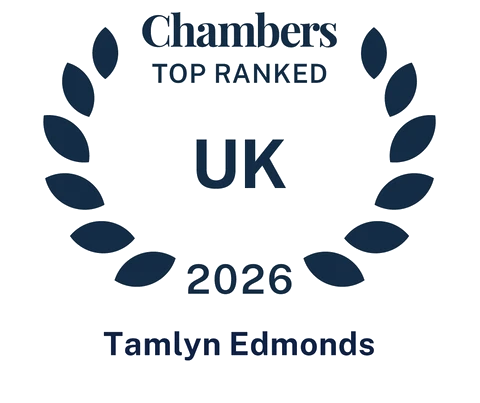 Chambers Top Ranked UK 2026 – Tamlyn Edmonds