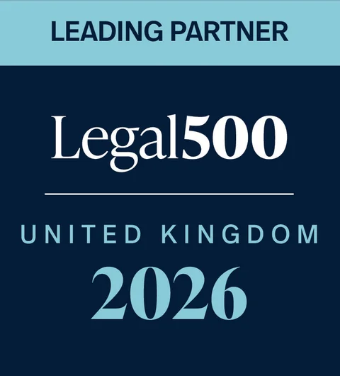 Legal 500 Leading Partner United Kingdom 2026