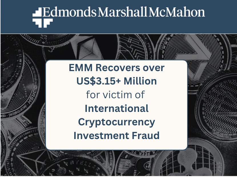 EMM cryptocurrency investment fraud recovery